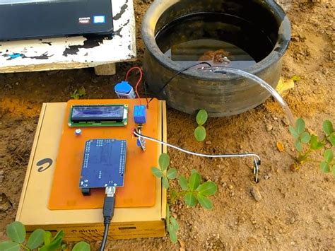 The project requires very few components and the connection is also very simple. . Automatic irrigation system using arduino ppt